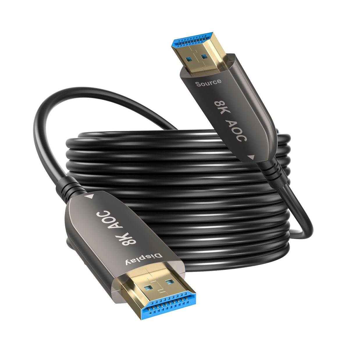 AOC-HD48G-15M 15m 8K@60Hz Fibre Optic Hybrid HDMI Cable