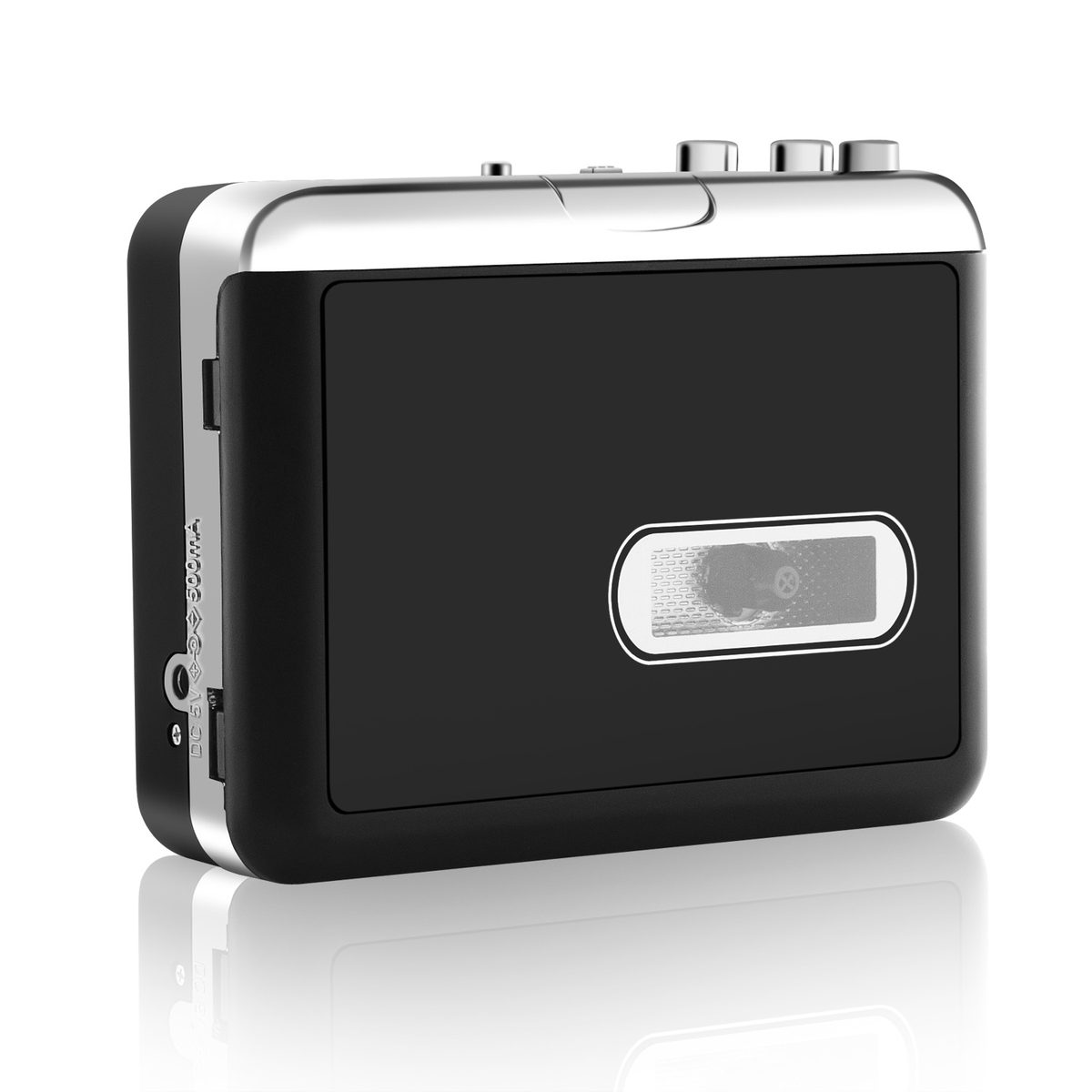 AV205 Stand-Alone Cassette to MP3 Converter Player (Auto-Reverse,Record to USB Flash Drive)