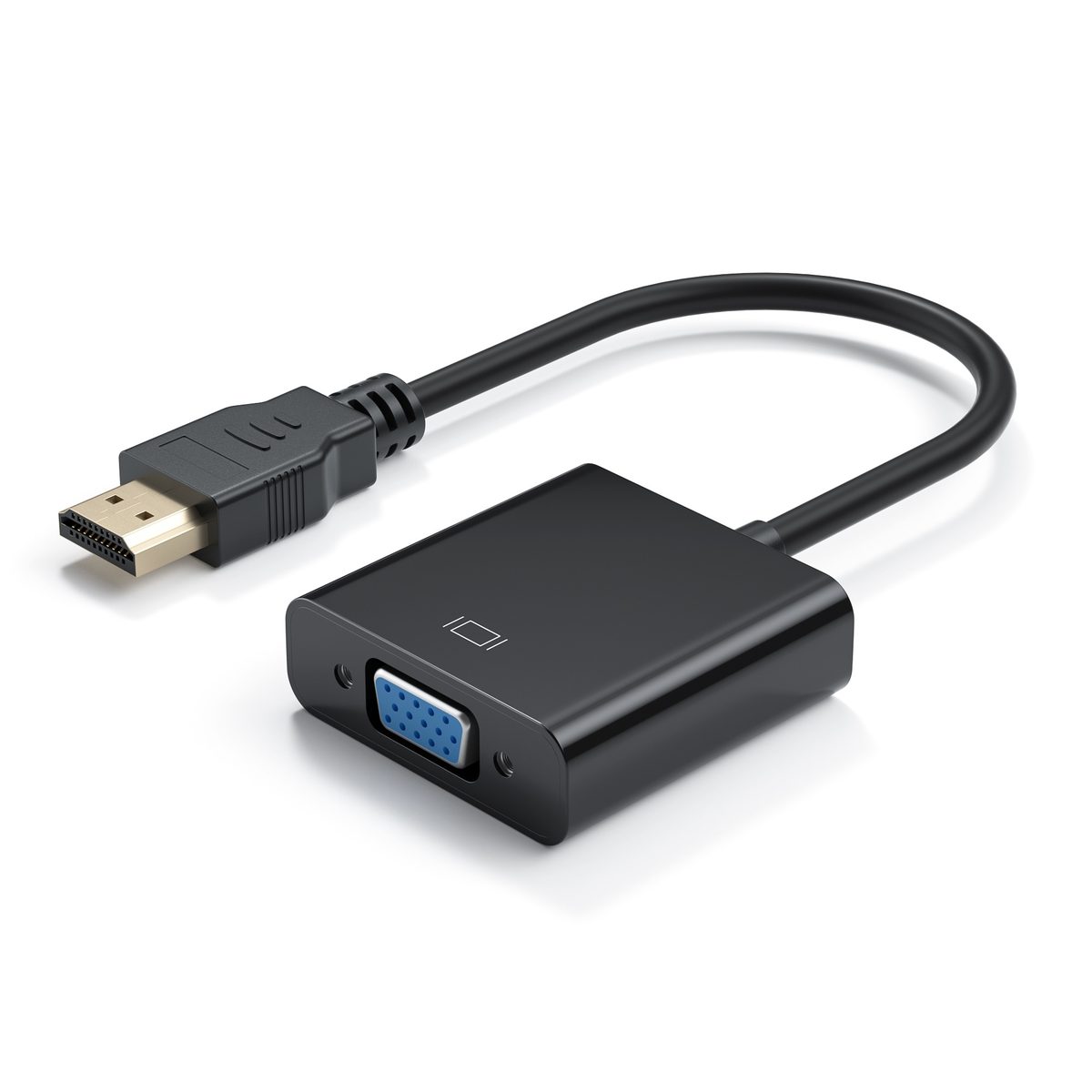 HD2V23 HDMI to VGA Adapter (1920x1080, w/ Audio)