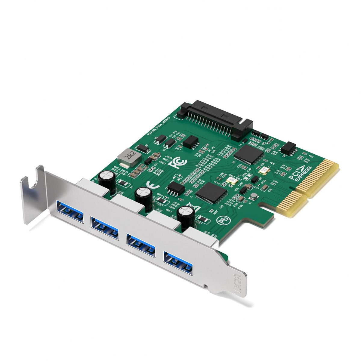 PCIE-4A10 PCIE-4A10 | PCIe 4 x 10Gbps USB 3.2 Type-A Host Adapter