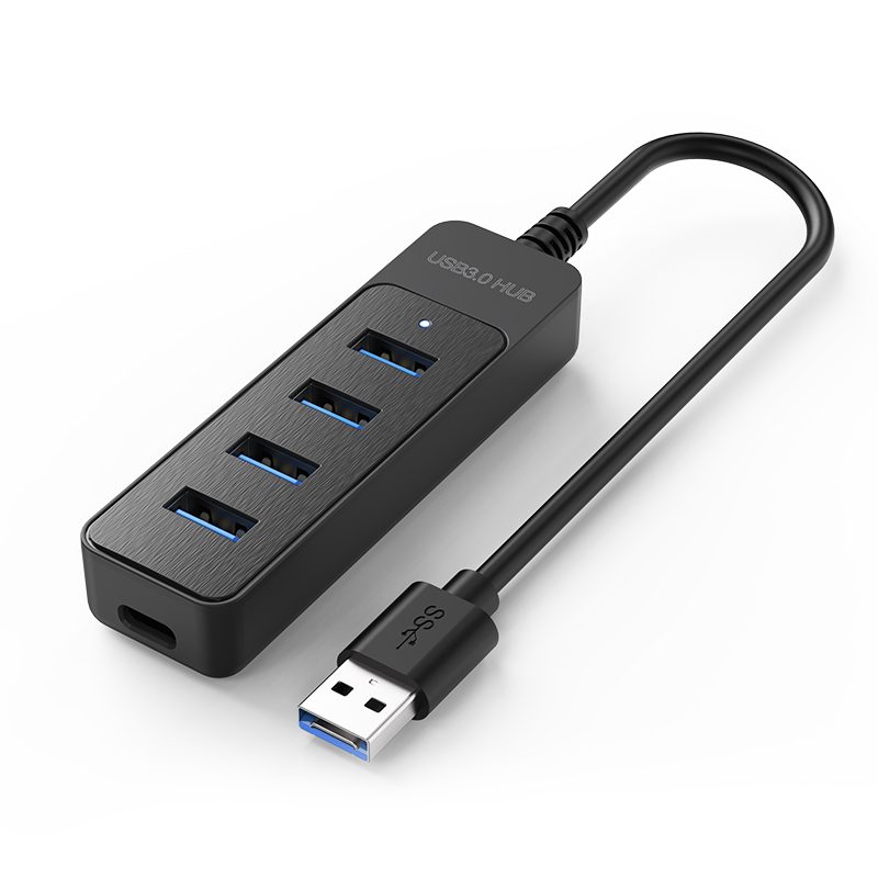 PH406-A34 USB-A to 4-Port USB 3.2 Gen1 Hub