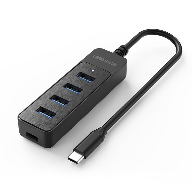 PH406-C24 USB-C to 4-Port USB2.0 Hub
