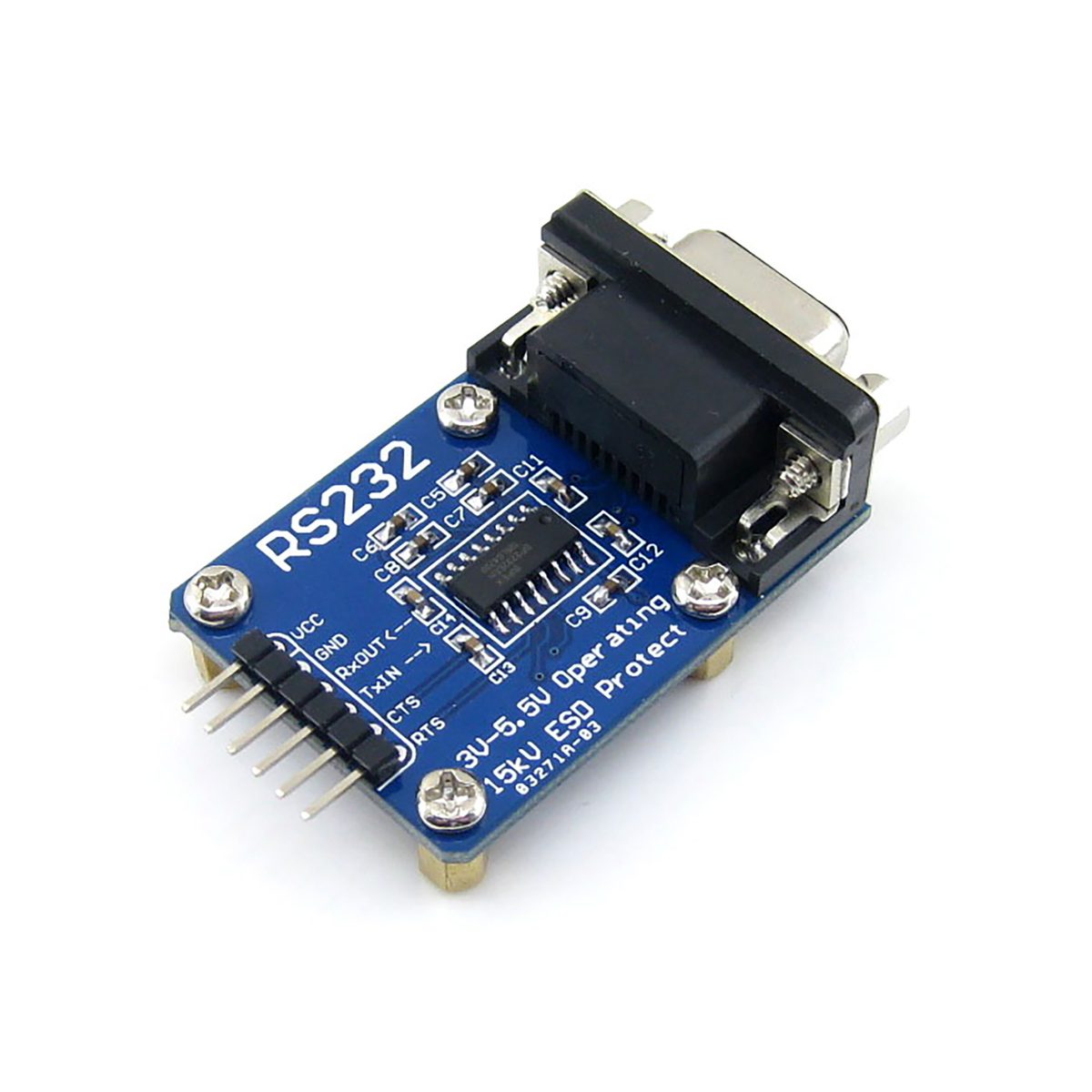 UART232-TFC RS232 to TTL Serial Module with RTS/CTS Hardware Flow Control