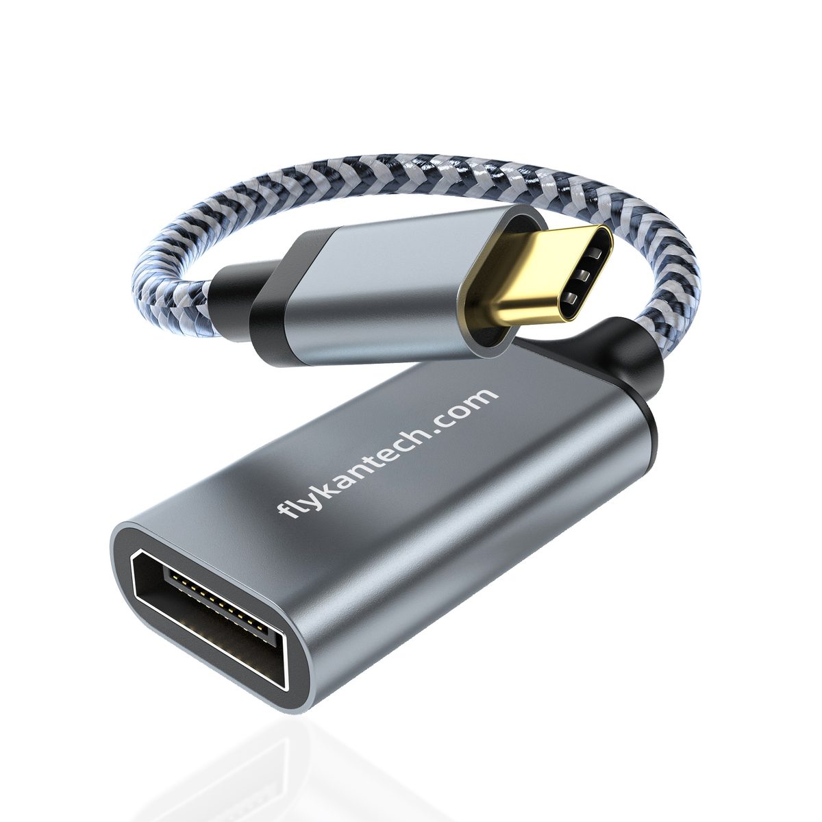 UC2DP8K60-M2 8K USB-C to DisplayPort Adapter (M/F, Metal)