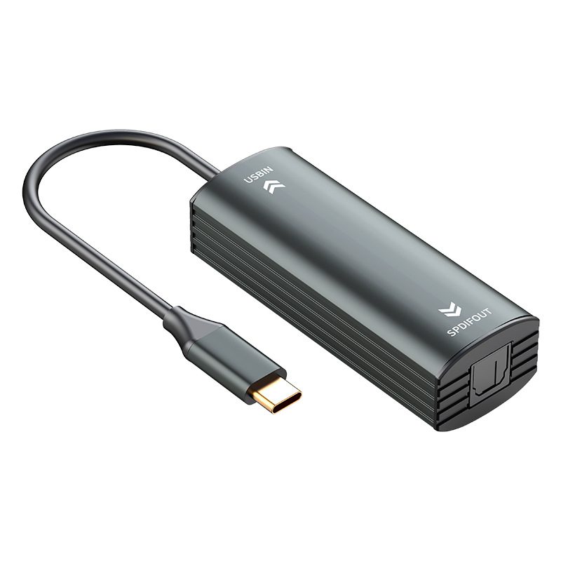 UCO9624-M1_m0 USB-C to Optical SPDIF (Metal, 96Khz